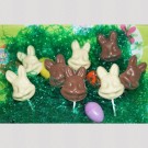 Chocolate Bunny Suckers