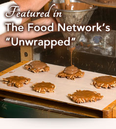 Featured in The Food Network's Unwrapped