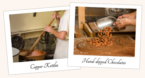 Copper Kettles & Hand-dipped chocolates